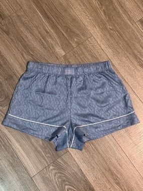 Victoria's Secret Steel Blue Pajama Shorts